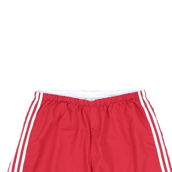 Vintage Adidas Striped Running Soccer Shorts Red - Picture 2 of 9